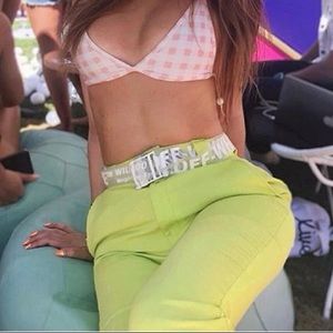 Urban Outfitters x Dickies Neon Green Pants